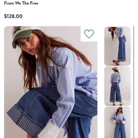 We The Free Brette Cropped Wide-Leg Jeans - Picture 2 of 4